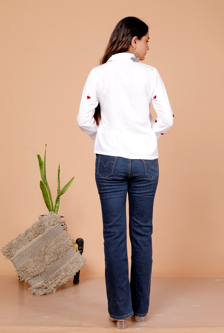 Tanaaz Cotton Chikankari Shirt