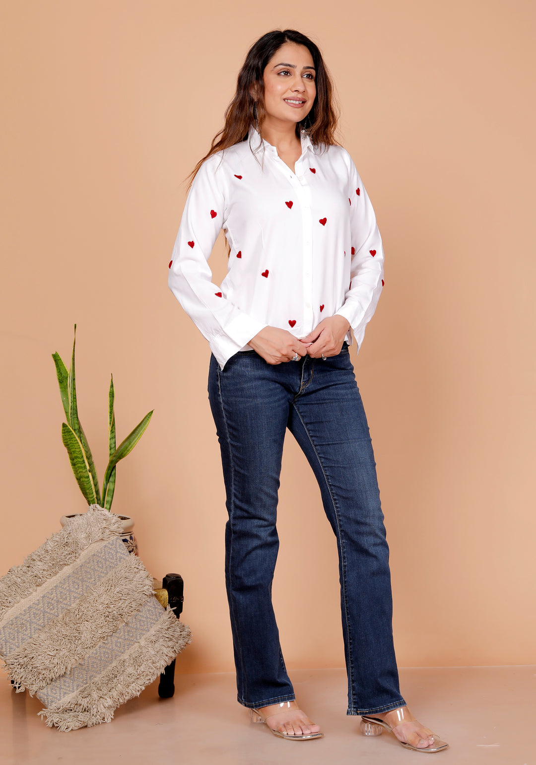 Tanaaz Cotton Chikankari Shirt