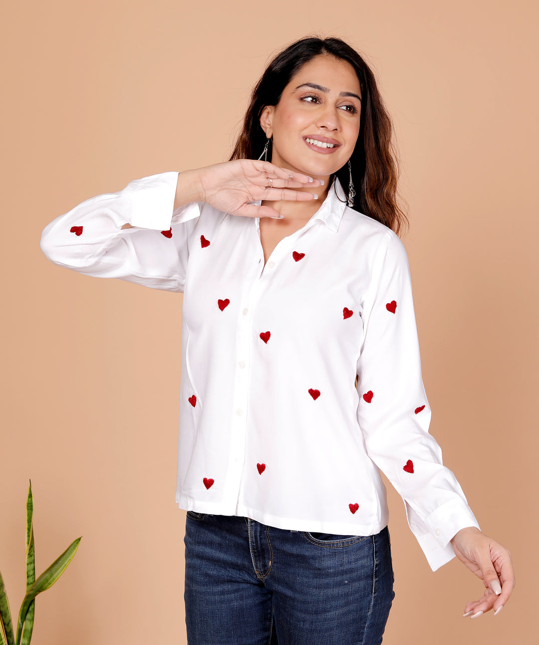 Tanaaz Cotton Chikankari Shirt