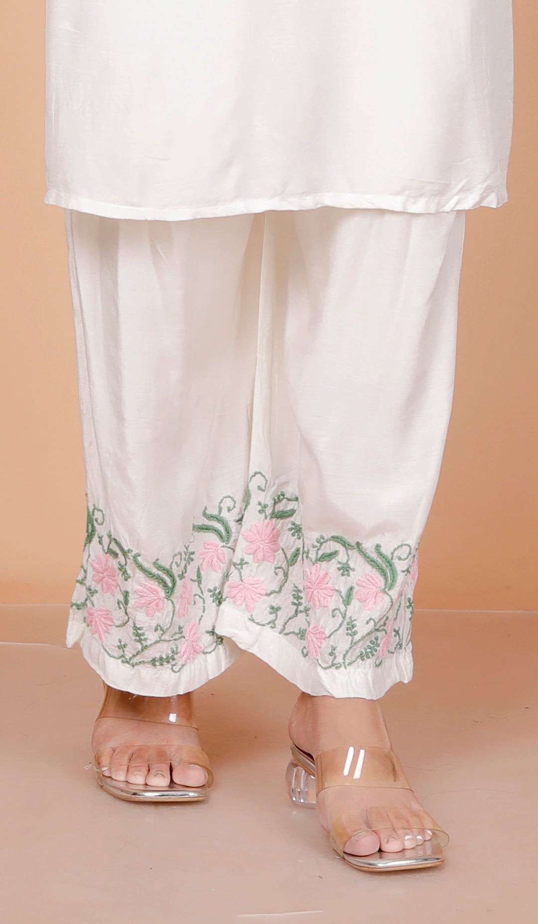 ROZA CHIKANKARI 3 PIECE SET
