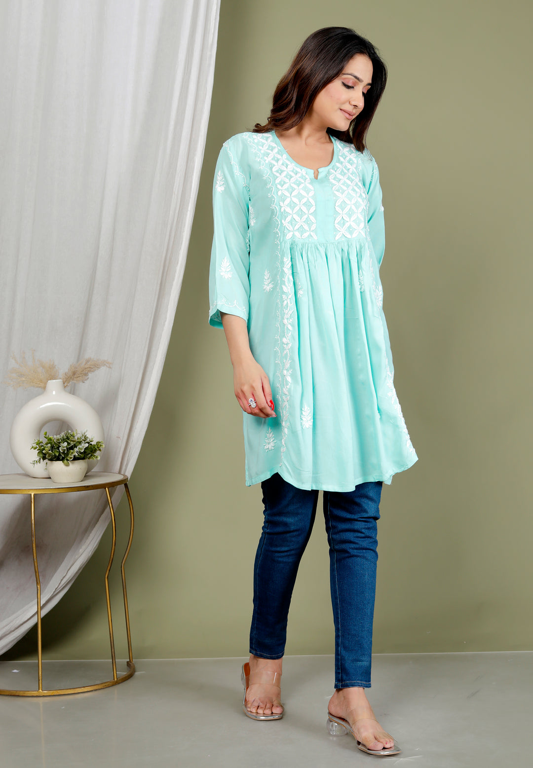 Sonia Short Top Green