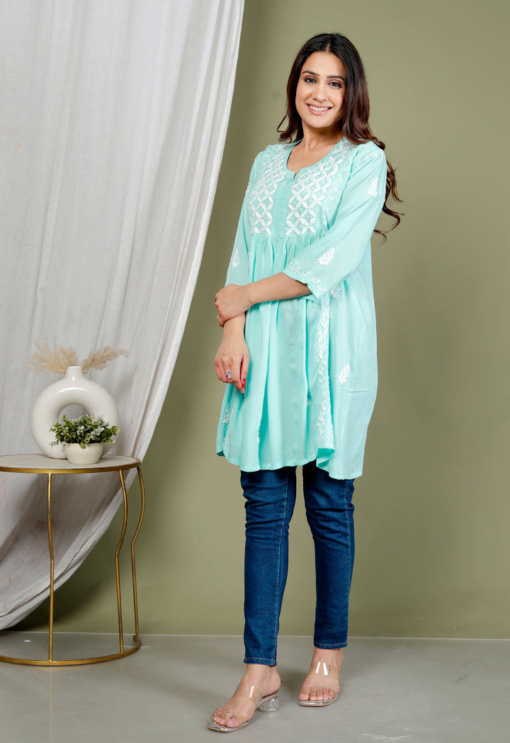 Sonia Short Top Green