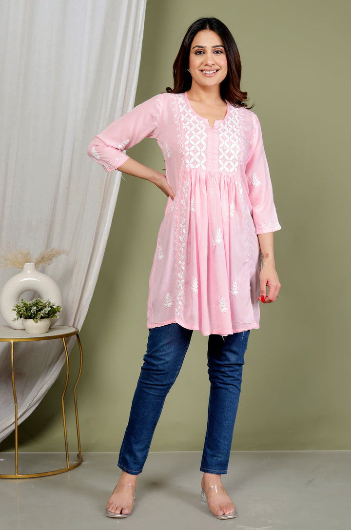 SONIA SHORT TOP PINK