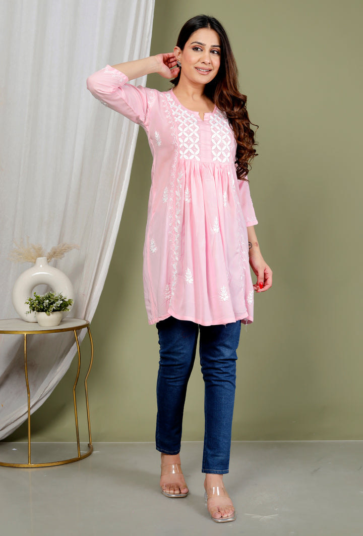 SONIA SHORT TOP PINK