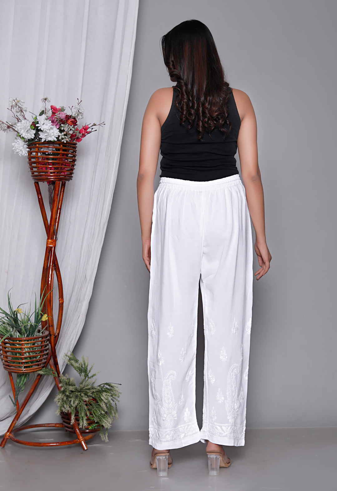 Cotton Chikankari Palazo