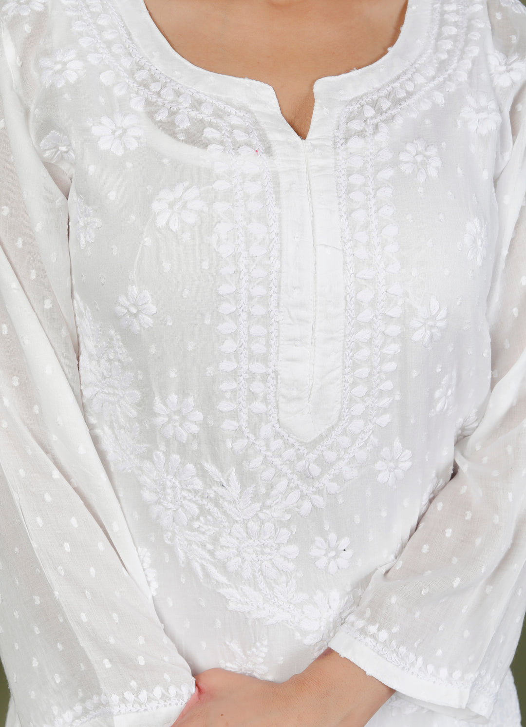 RUKHSAR DOBBY COTTON LONG KURTI