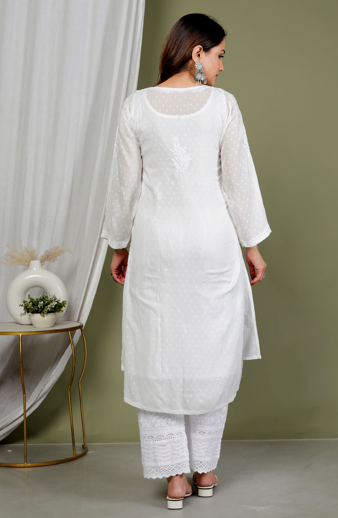 RUKHSAR DOBBY COTTON LONG KURTI