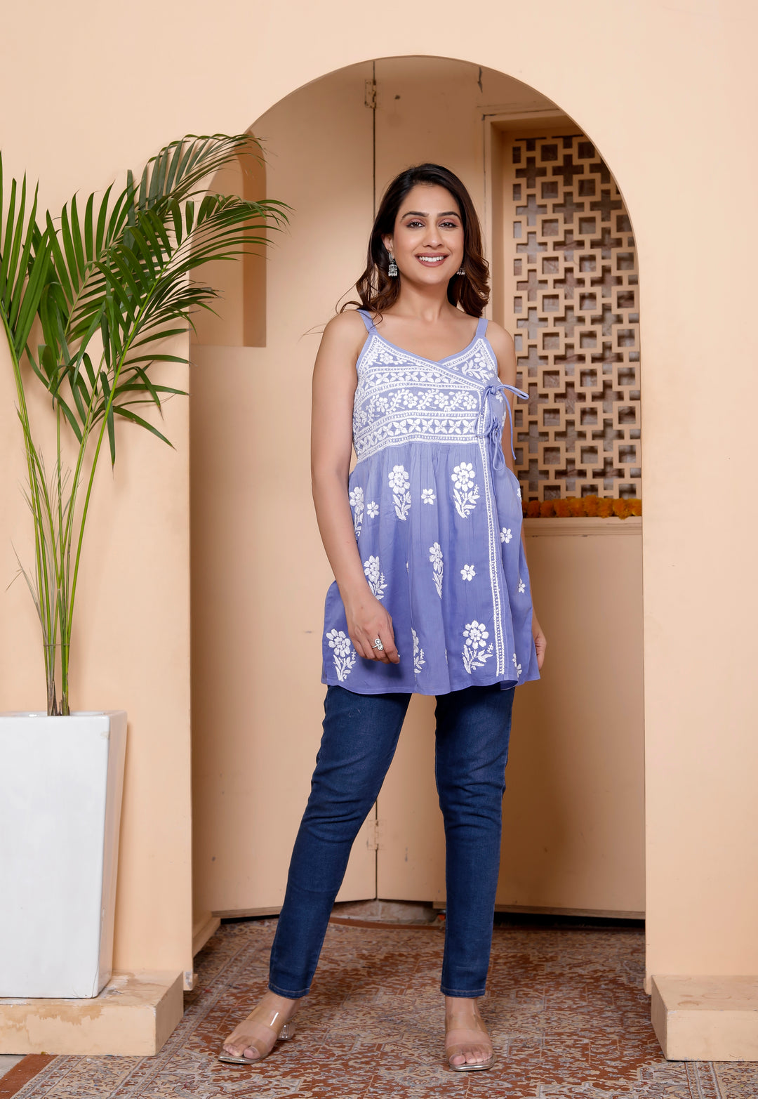 CARINA SPAGHETTI SHORT TOP