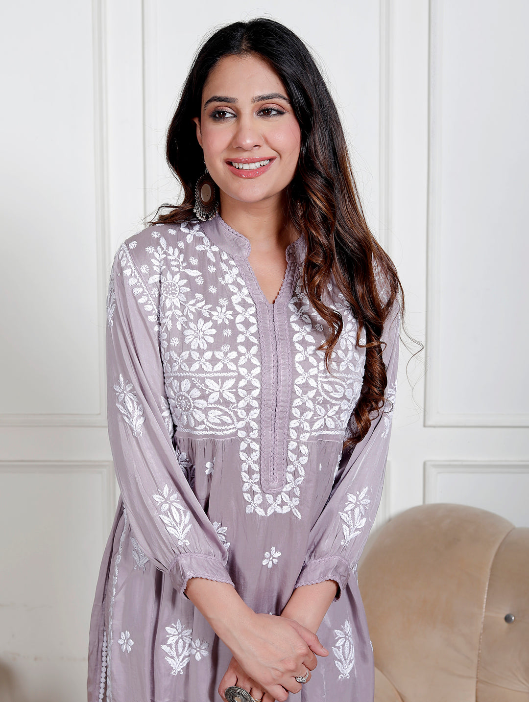 Ameena modal satin Co-ord Set