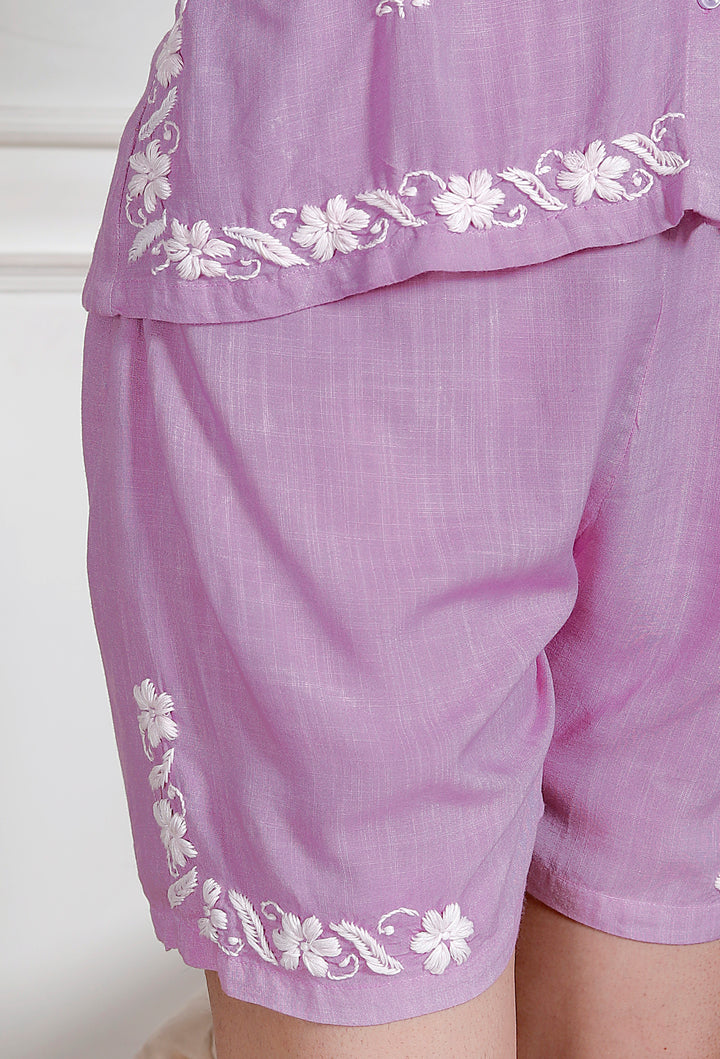 Luisa Cotton chikankari Co-ord Set