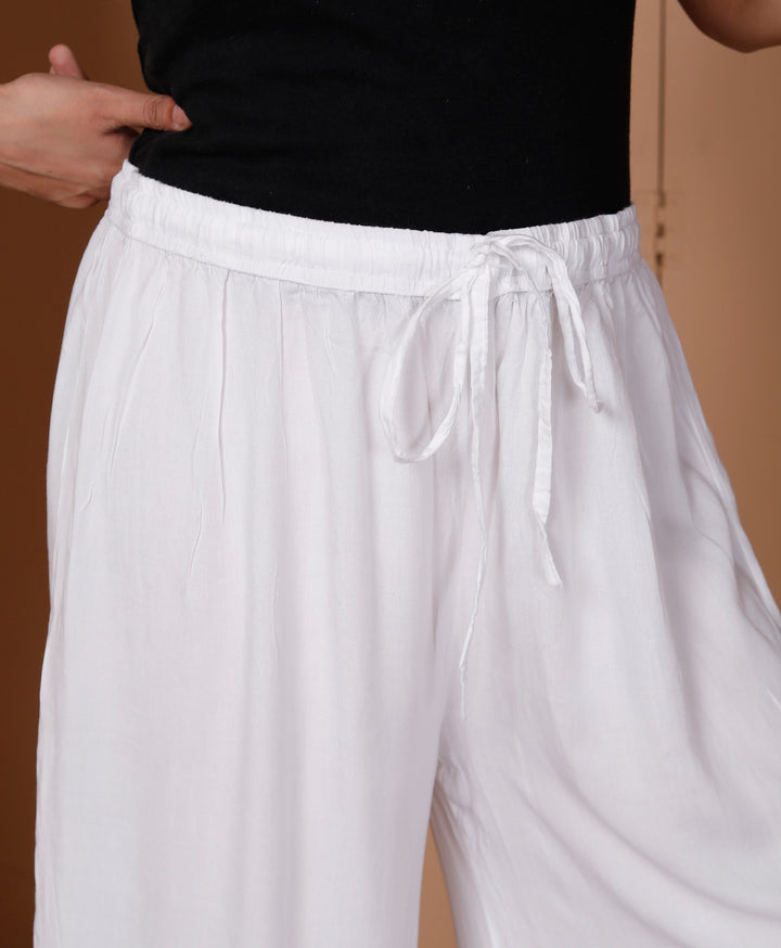 Smart Cotton Chikankari Palazo