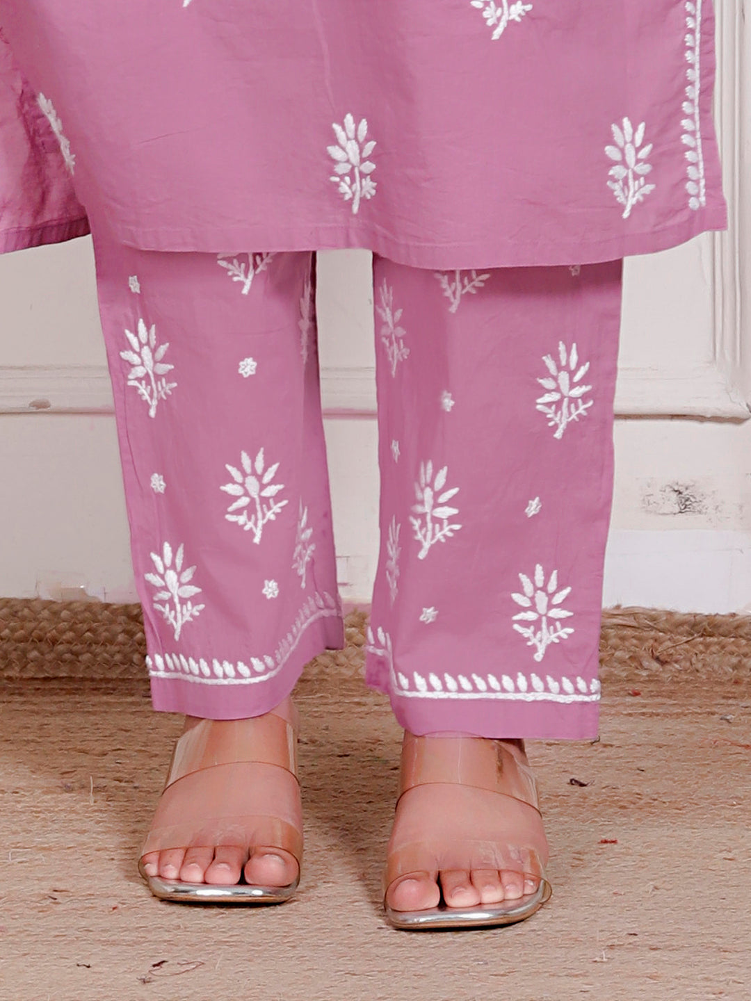 Sakina Cotton Chikankari Co-ord Set