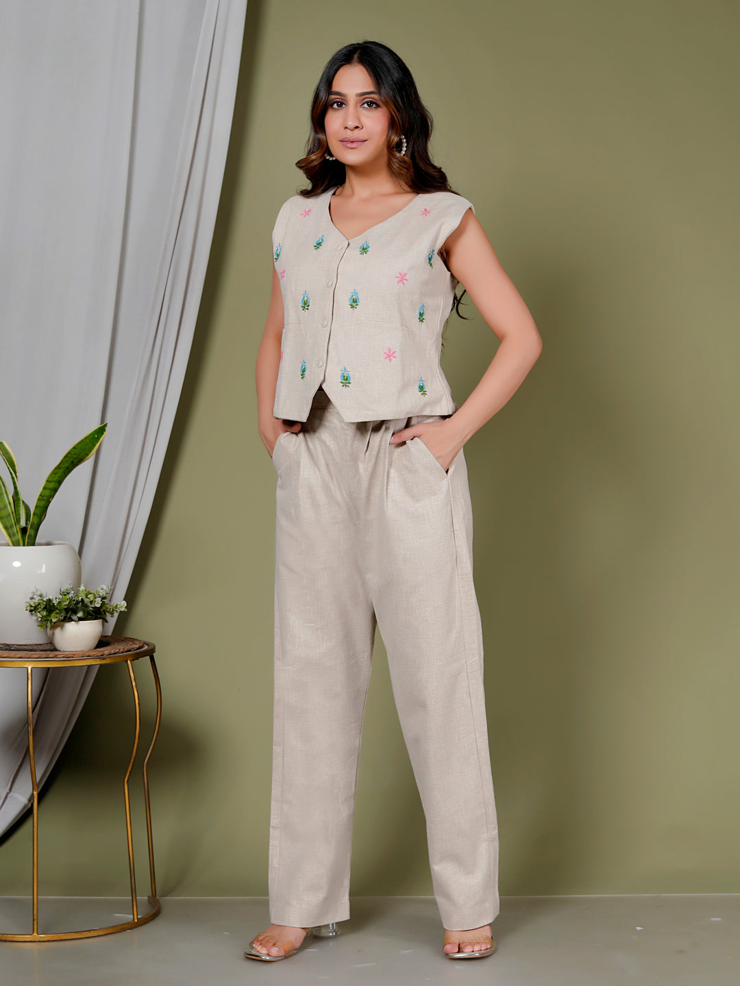 Linen Co-ord Set