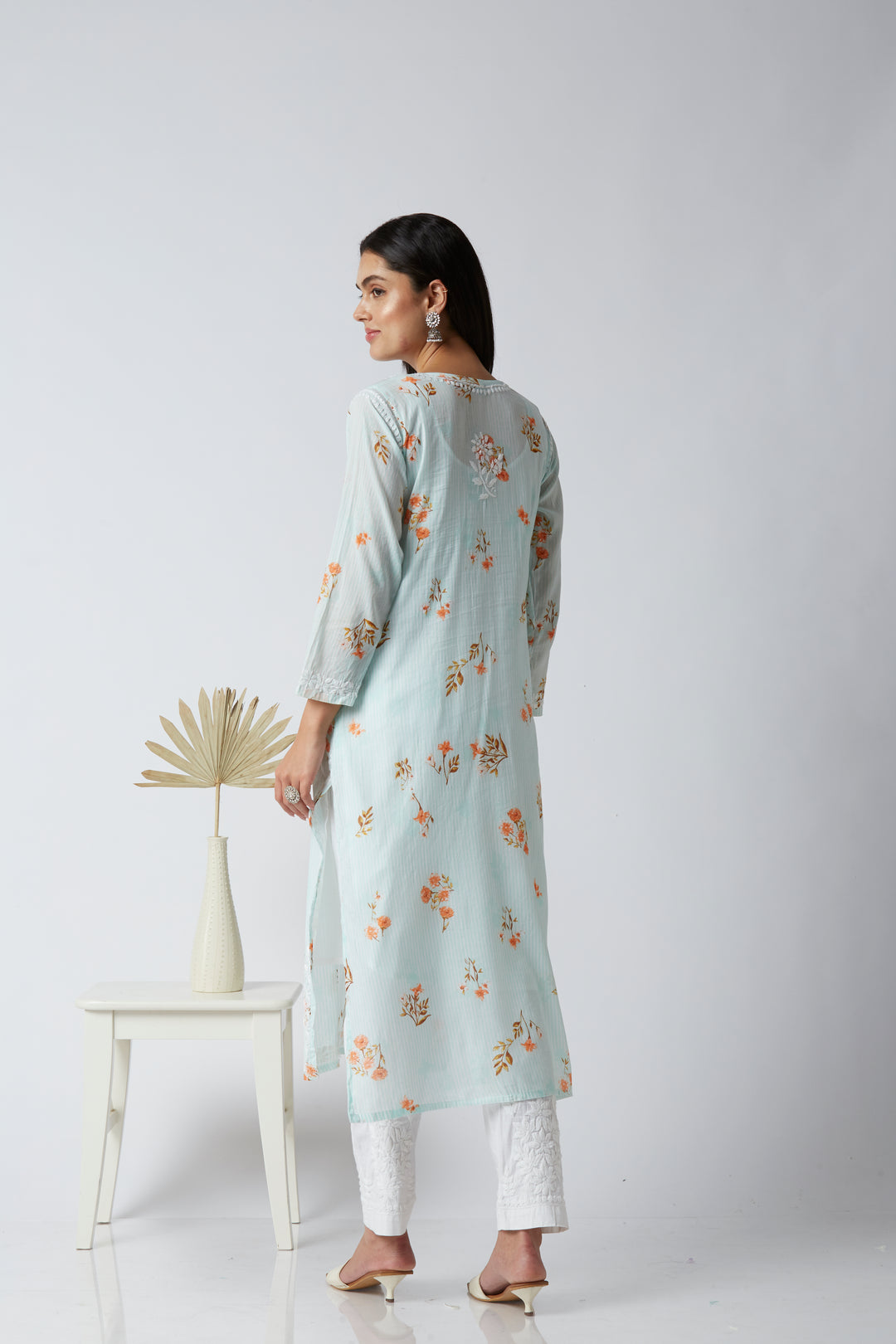 MAHIRA MUL COTTON PRINTED LONG KURTI