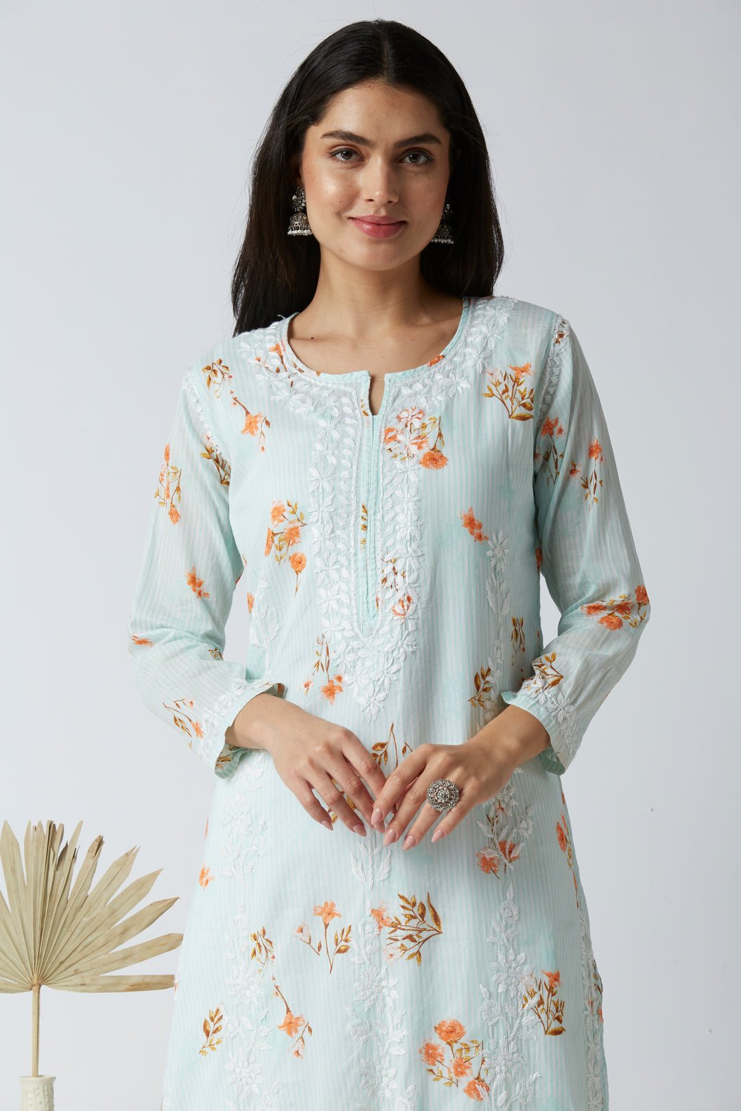 MAHIRA MUL COTTON PRINTED LONG KURTI