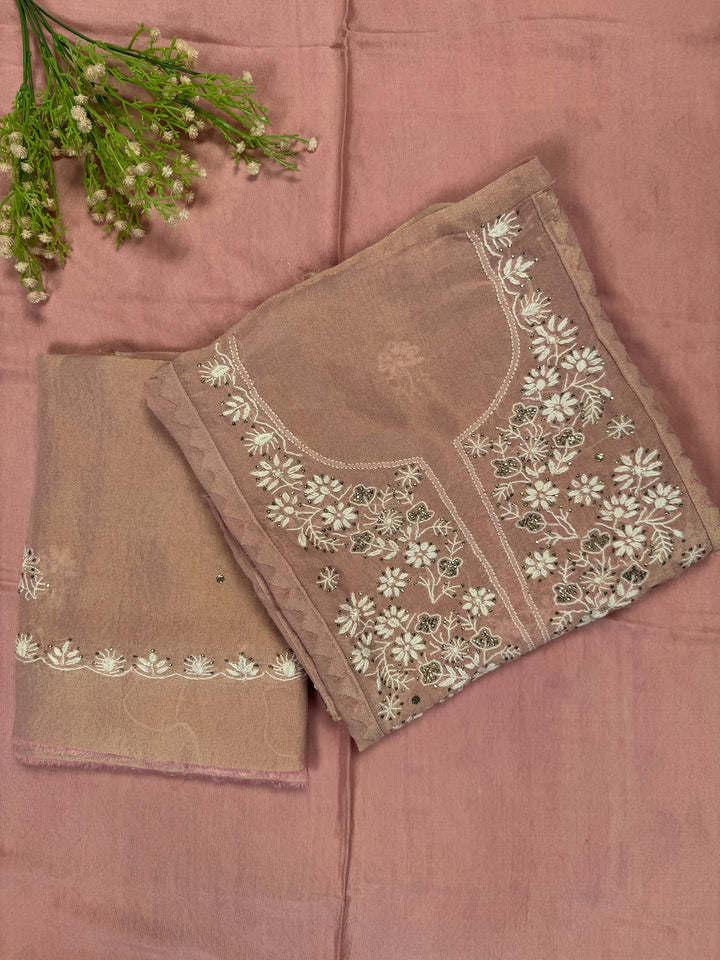 Viscose Organza 3 piece Suit