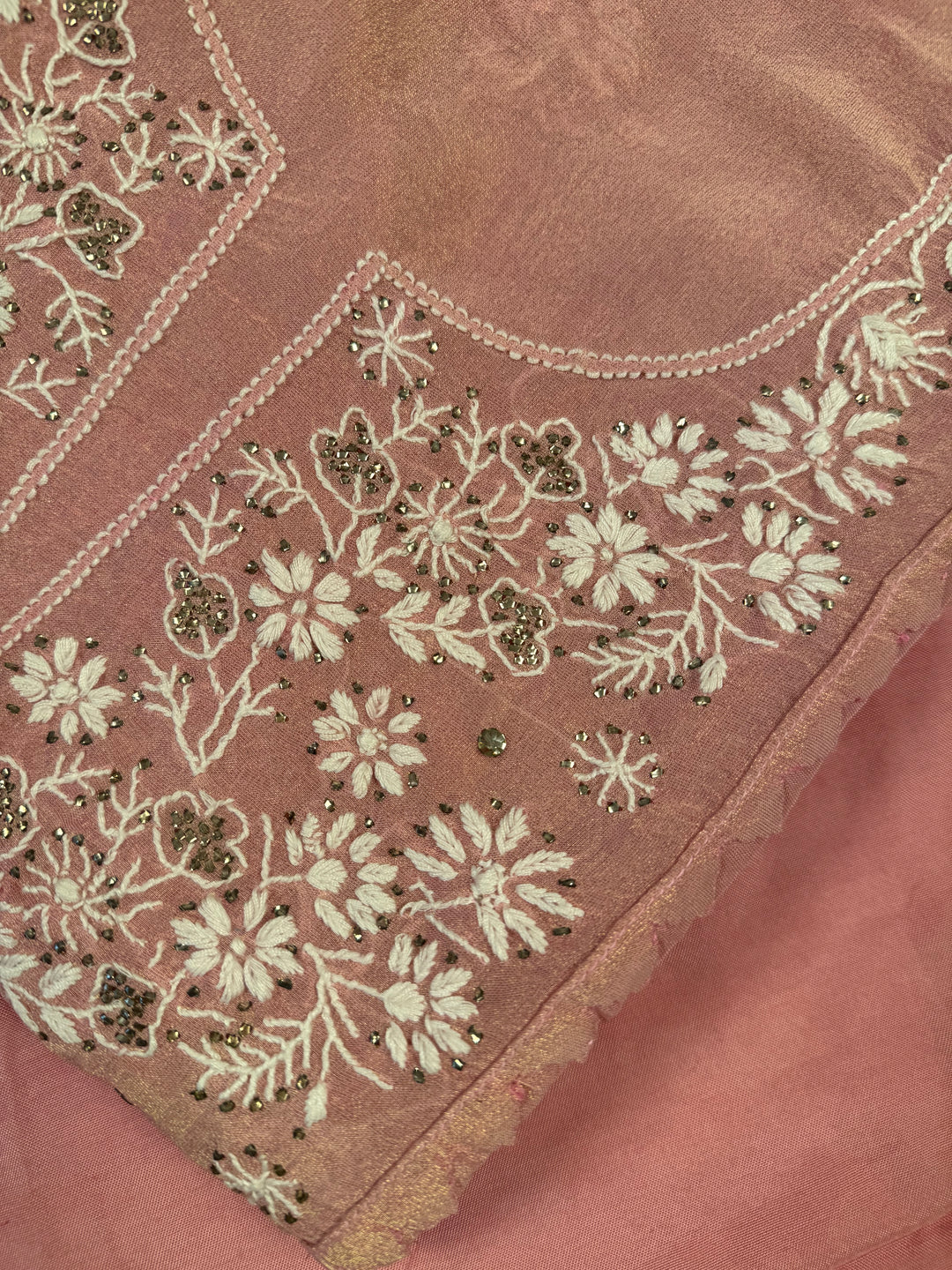 Viscose Organza 3 piece Suit