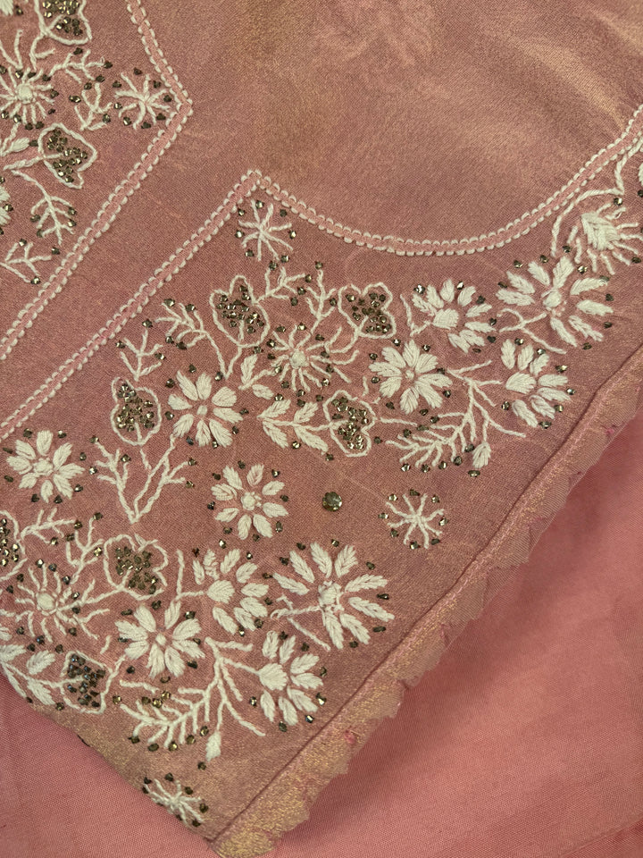 Viscose Organza 3 piece Suit