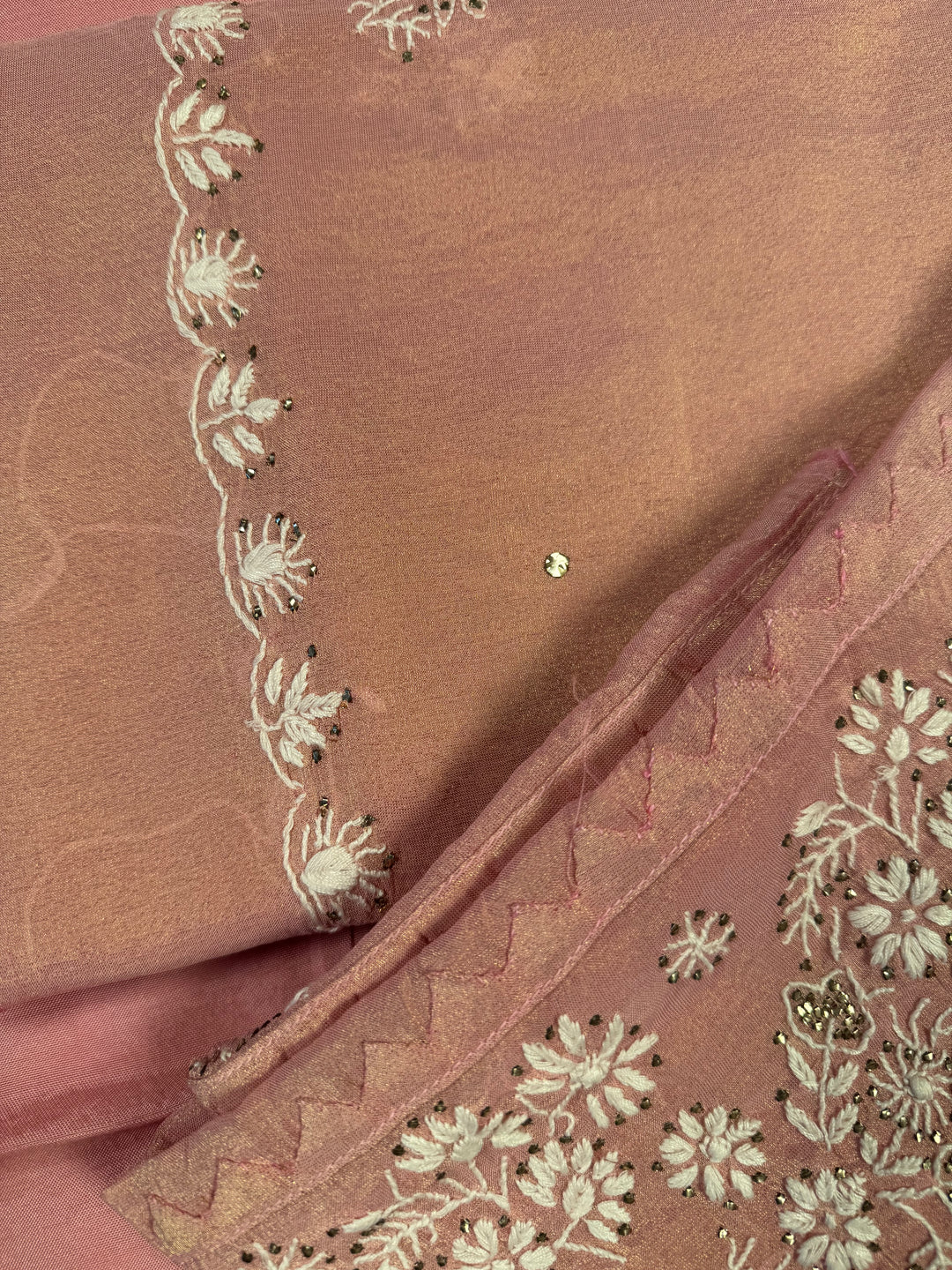 Viscose Organza 3 piece Suit