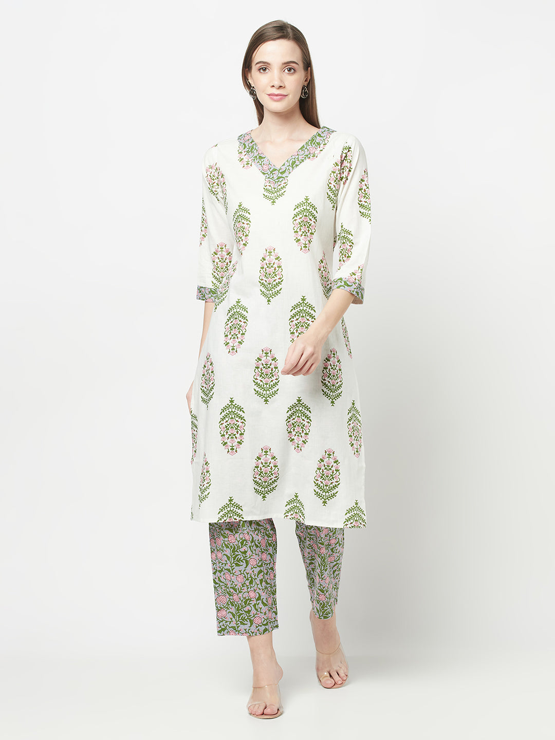 Fariha Cotton Printed Dupatta Set