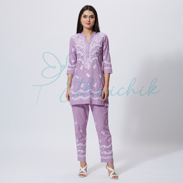 JULIA CHIKANKARI CO-ORD SET