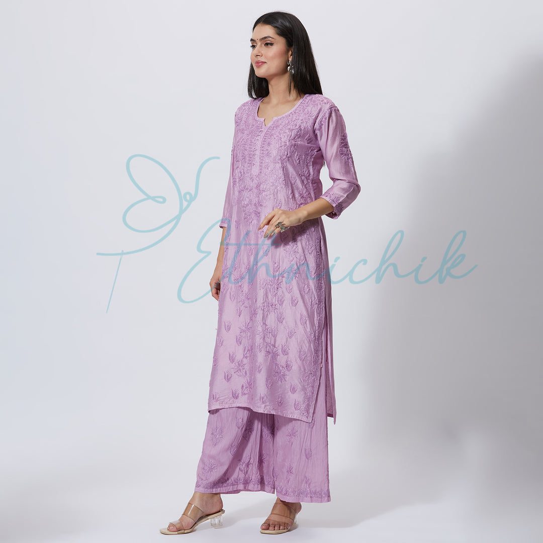 ROSA CHIKANKARI CO-ORD SET