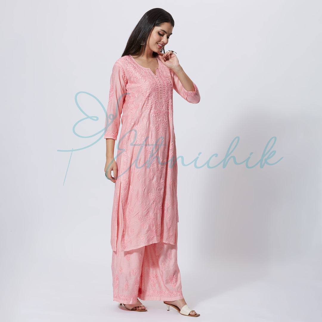 ROSA CHIKANKARI CO-ORD SET