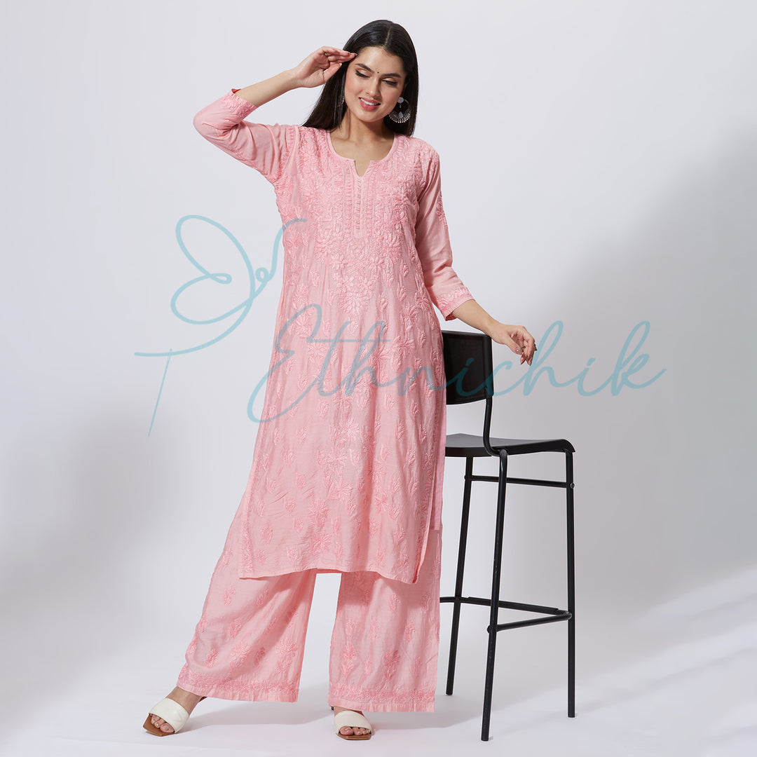 ROSA CHIKANKARI CO-ORD SET