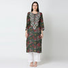 AAMIRA SEMI GEORGETTE PRINTED CHIKANKARI LONG KURTI