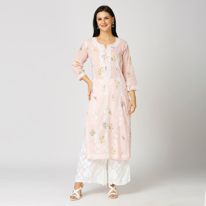 MAHIRA MUL COTTON PRINTED LONG KURTI