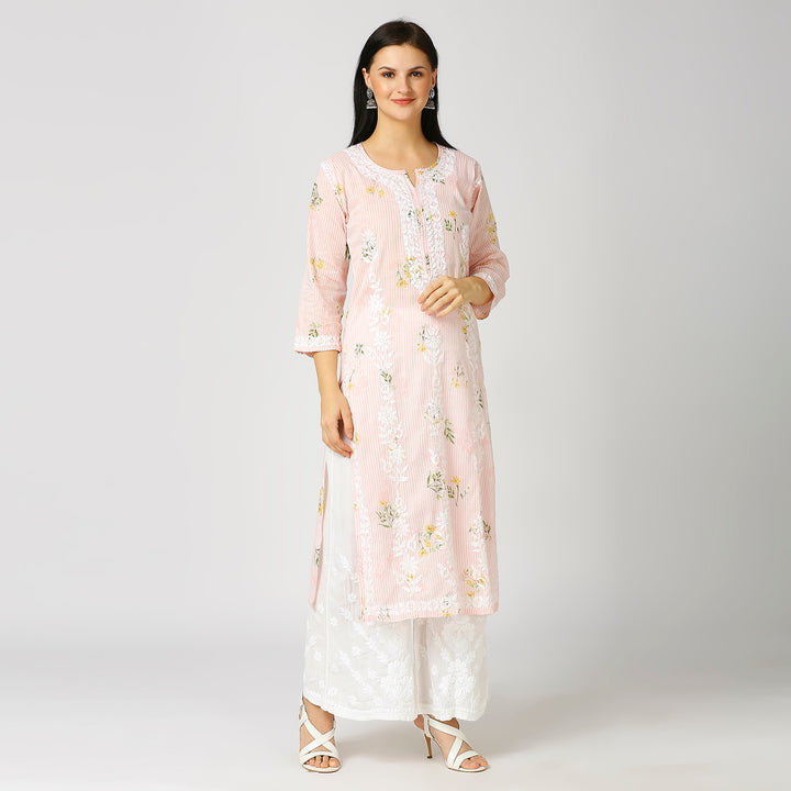 MAHIRA MUL COTTON PRINTED LONG KURTI