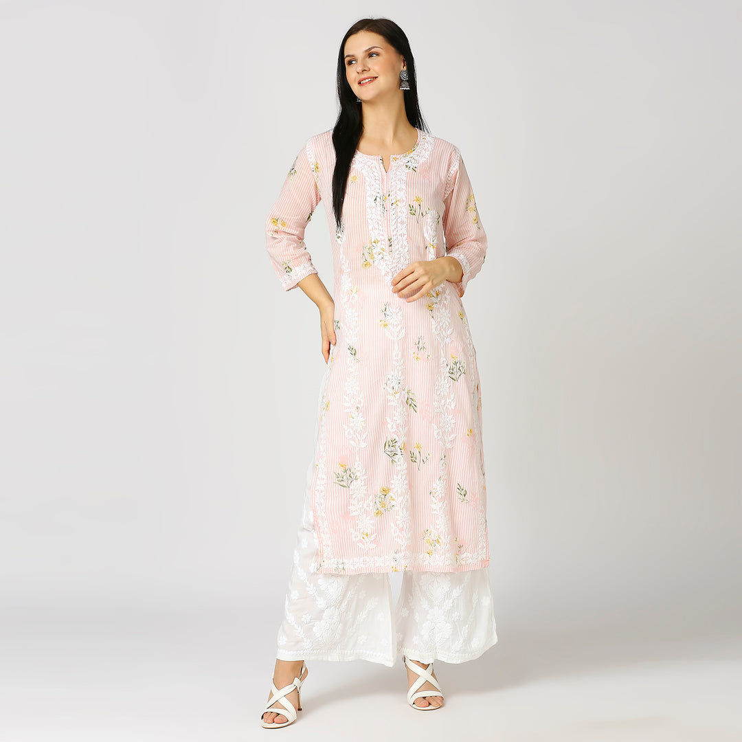 MAHIRA MUL COTTON PRINTED LONG KURTI