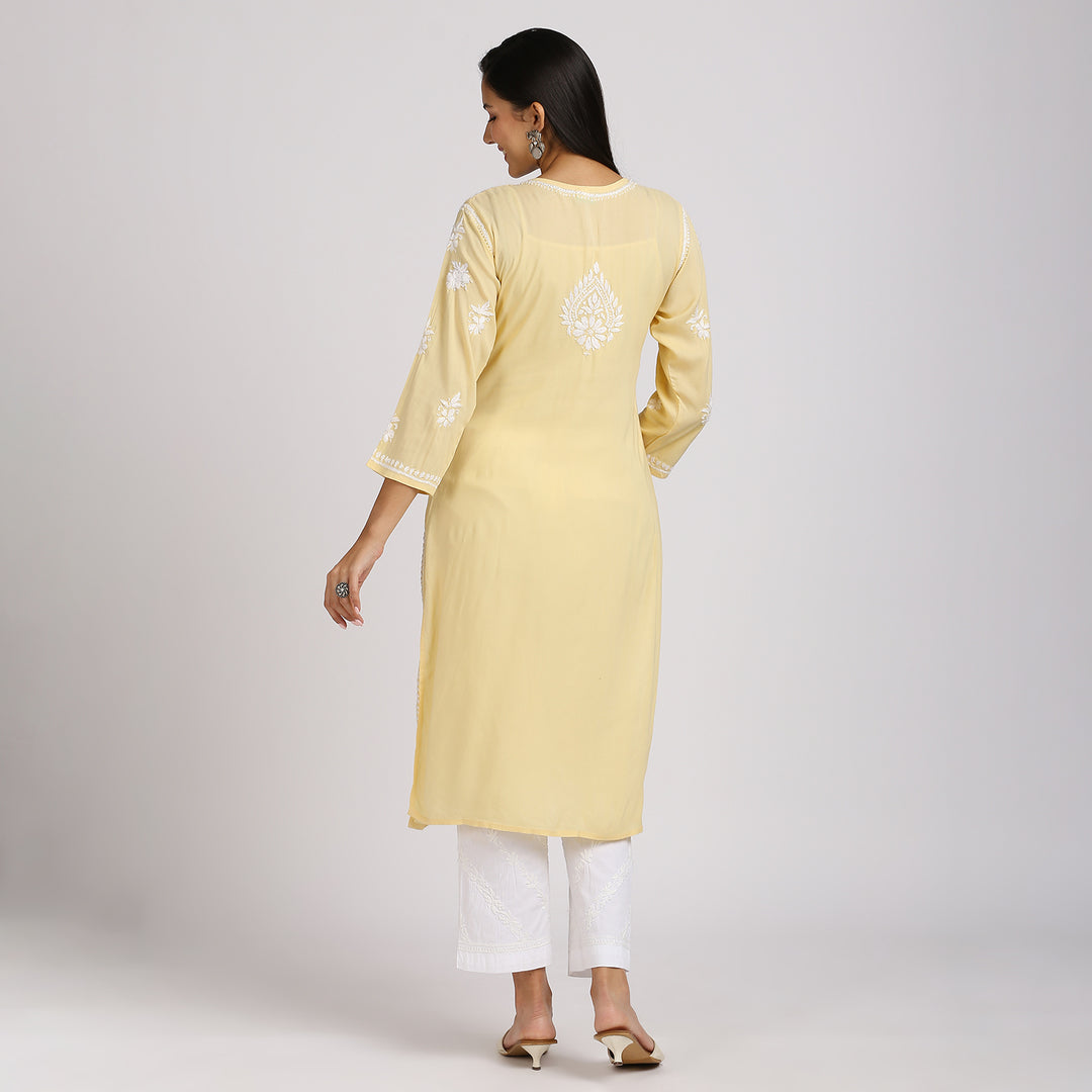 REHANA CHIKANKARI MODAL LONG KURTI