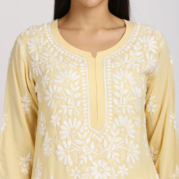 REHANA CHIKANKARI MODAL LONG KURTI