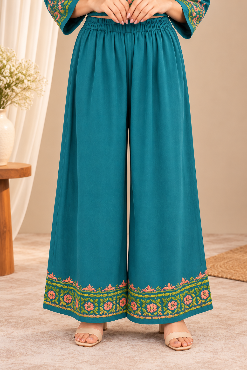 Elisa chikankari co-ord Set