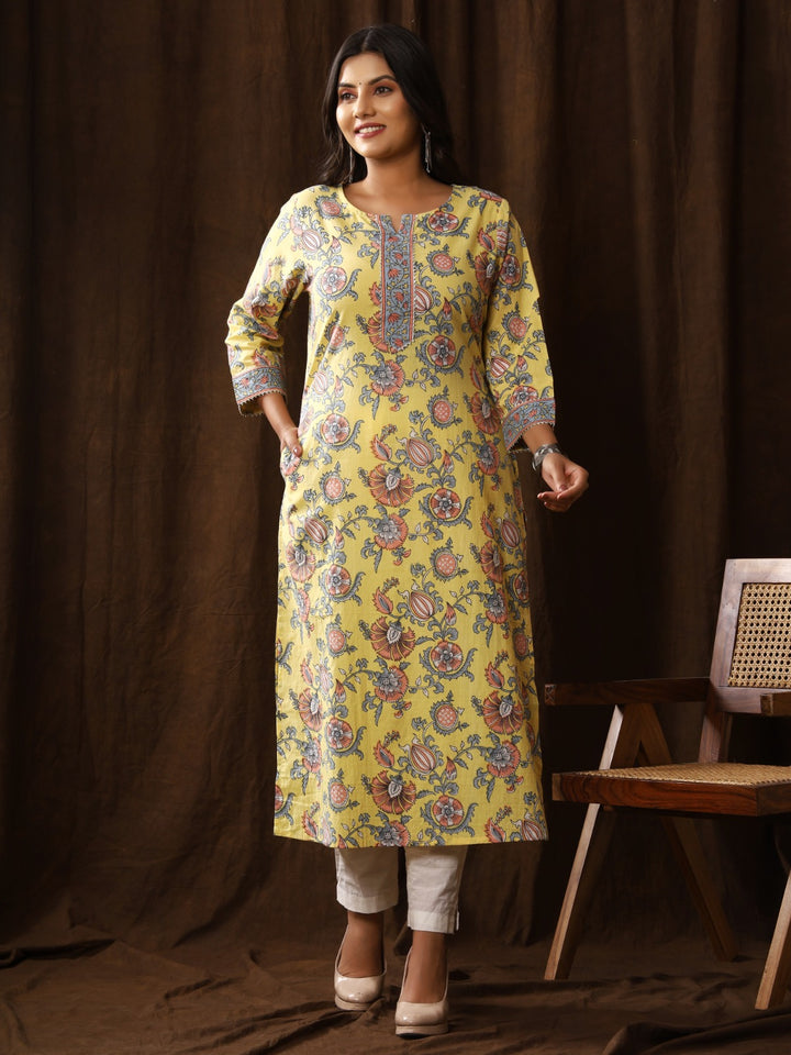 NAVYA PRINTED LONG KURTI