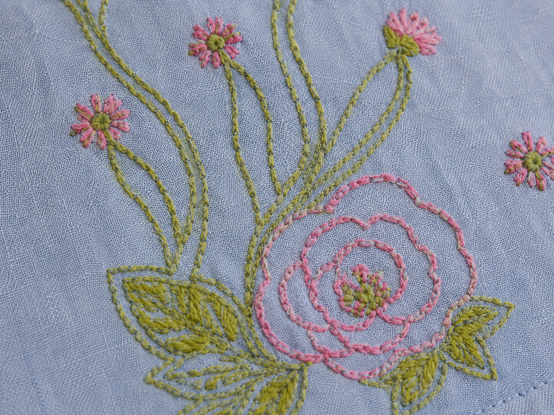 Linen Chikankari Vest