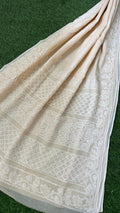 Kota Doriya Chikankari Saree