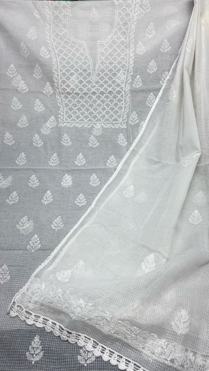 Kota Chikankari Kurta Dupatta set